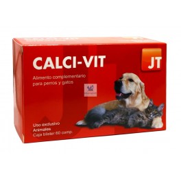 CALCI VIT 60 Comprimidos Complementos para Perros y Gatos