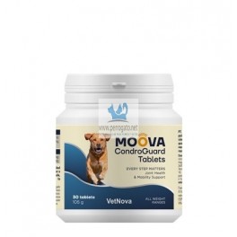 MOOVA CONDROGUARD TABLETAS 30 Unidades Salud Articular en Perros