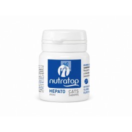 NUTRATOP HEPATO MINI 40 mg 60 Comprimidos Hepatoprotector para perros y gatos