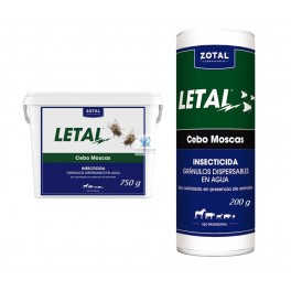 LETAL CEBO MOSCAS WG-10 Insecticida para locales