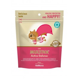 MULTIVA ACTIVE DEFENSE CAT CHEWS 45 Unidades Suplementos Gatos