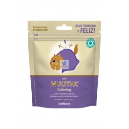 MULTIVA CALMING GATO 21 CHEWS Relajante para gatos