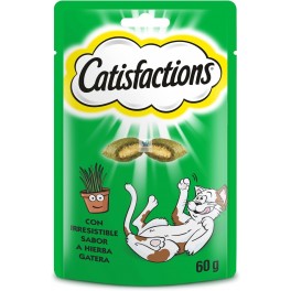CATISFACTIONS DE CATNIP 6 x 60 g snack para gatos
