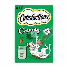 CATISFACTIONS CREMOSO CATNIP 11X4X10 g Snack para gatos