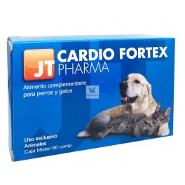 CARDIO FORTEX 60 Comprimidos Protector Cardíaco para Perros y Gatos