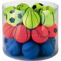 PELOTA NEON 6 cm Juegos de Perros