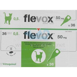 FLEVOX GATO pipetas desparasitar gatos