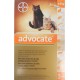 ADVOCATE Pipetas desparasitar gatos y hurones 1-4 Kg