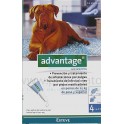 Advantage 400 4 Pipetas para Perros mas de 25 Kg