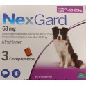 NEXGARD MASTICABLE 68 mg (10-25 Kg) 3 COMPRIMIDOS desparasitar perros