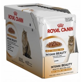 Royal Canin Intense Beauty Jelly 12x85 gr Comida para Gatos