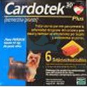 CARDOTEK-30 PLUS AZUL hasta 11 Kg 6 Tabletas desparasitar perros