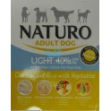 NATURO ADULT LIGHT DOG  Pollo y Arroz Tarrina 400 gramos