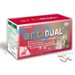 ARTIDUAL 120 Comprimidos Condroprotector para Perros y Gatos