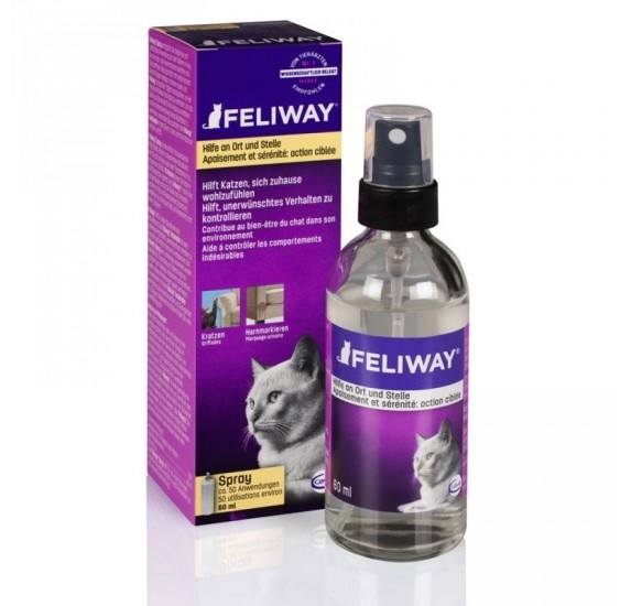 FELIWAY F3 SPRAY 60 ml Feromona Facial antiestres para gatos