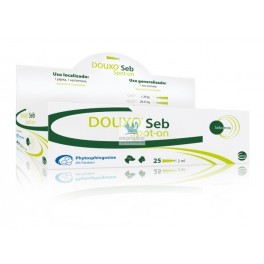 DOUXO SEB SPOT-ON 25x2 ml  Dermatitis Seborreica Pipetas para perros y gatos