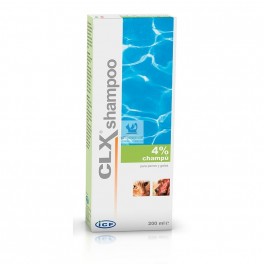 CLX SHAMPOO 4% 200 ml Campu Desinfectante para Perros y Gatos