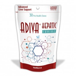 ADIVA HEPATIC CANINE 30 Chews Protecros Hepático Complemento para Perros