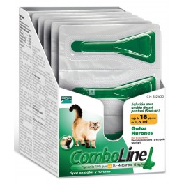 COMBOLINE GATOS Antiparasitario Externo en pipetas para gatos