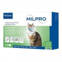 MILPRO GATOS + de 2 Kg Comprimidos Antiparasitarios para Gatos