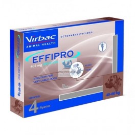 EFFIPRO PERRO MUY GRANDE 402 mg Pipetas Antiparasitarias para Perros