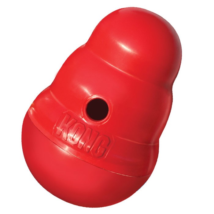 KONG WOBBLER Juguete para Perro Dispensador de comida