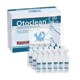 OTOCLEAN 18X5 ml  Limpiador Otico para perros y gatos