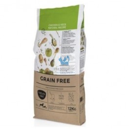 NATURA DIET GRAIN FREE Pollo&Vegetales 3 Kg Pienso para Perros