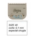 CABEZAL OSTER SIZE 40 CORTE 0,25 mm para Maquina pelar perros