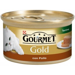 PURINA GOURMET GOLD TERRINE 24 x 85 g Varios Sabores Comida para Gatos