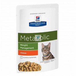 Hills Feline METABOLIC POUCH (Bocaditos) 12x85 g Comida para Gatos