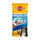 DENTASTIX 10 Bolsas de 7 Barritas Snack Dental para Perros