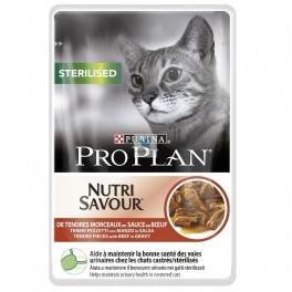 PROPLAN FELINE STERILISED 24x85 gr Comida para Gatos