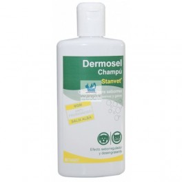 DERMOSEL CHAMPU 250 ml Champu para perros y Gatos