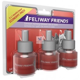 FELIWAY FRIENDS PACK 3 RECAMBIOS Feromona Felina