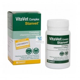 VITAVET COMPLEX 60 Comprimidos Complementos para Perros y Gatos