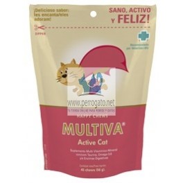 MULTIVA ACTIVE DEFENSE CAT CHEWS 45 Unidades Suplementos Gatos