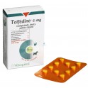 TOLFEDINE 6 mg 20 Comprimidos Antiinflamatorio Antipirético para Perros y Gatos