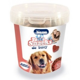SNACK CORAZONES BUEY Biozoo 300 g Snacks para Perros