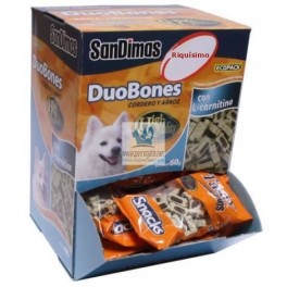 DISPLAY DUOBONES 40 Unidades Snacks para Perros