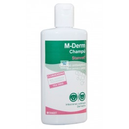 M-DERM CHAMPU 250 ml Champu para Perros y Gatos