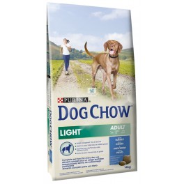 DOG CHOW LIGHT PAVO 14 Kg Pienso para Perros