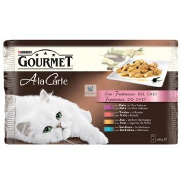 GOURMET CARTE POLLO-TRUCHA 24x85 g Comida para Gatos