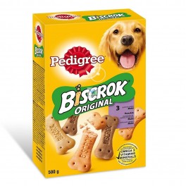PED SNACKS BISCROK 12x500 g Snacks para Perros