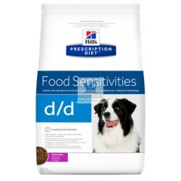 Hills Canine D/D ALLERGY&SKIN CARE PATO Y ARROZ pienso para perros