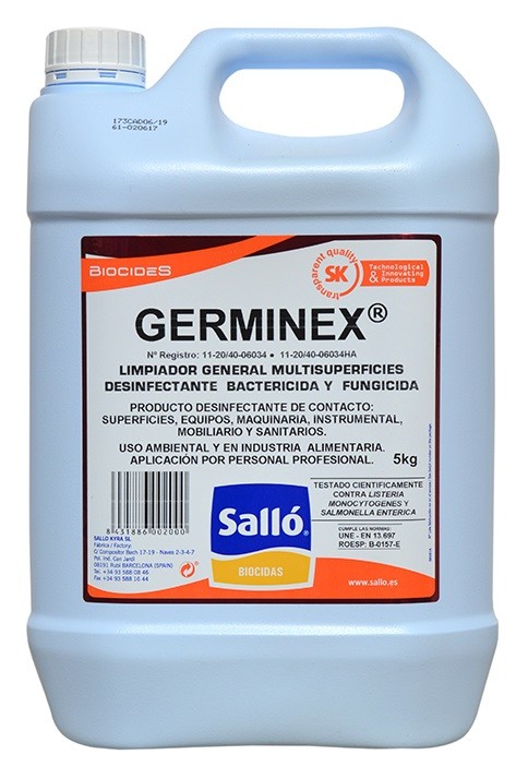 Germinex Concentralia Ecofoam system Desinfectante Multisuperficies