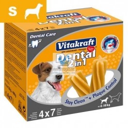 PACK DENTAL MENSUAL 3 EN 1 PERRO PEQUEÑO 4 CAJAS Higiene Dental Perros