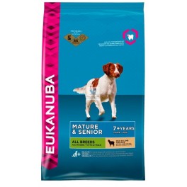 EUKANUBA MATURE SENIOR CORDERO Pienso para Perros