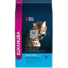 EUKANUBA GATO SENIOR POLLO Comida para gatos