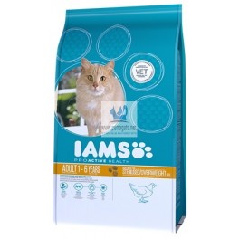 IAMS GATO ADULTO WEIGHT CONTROL CON POLLO 2,55 Kg Comida para Gatos